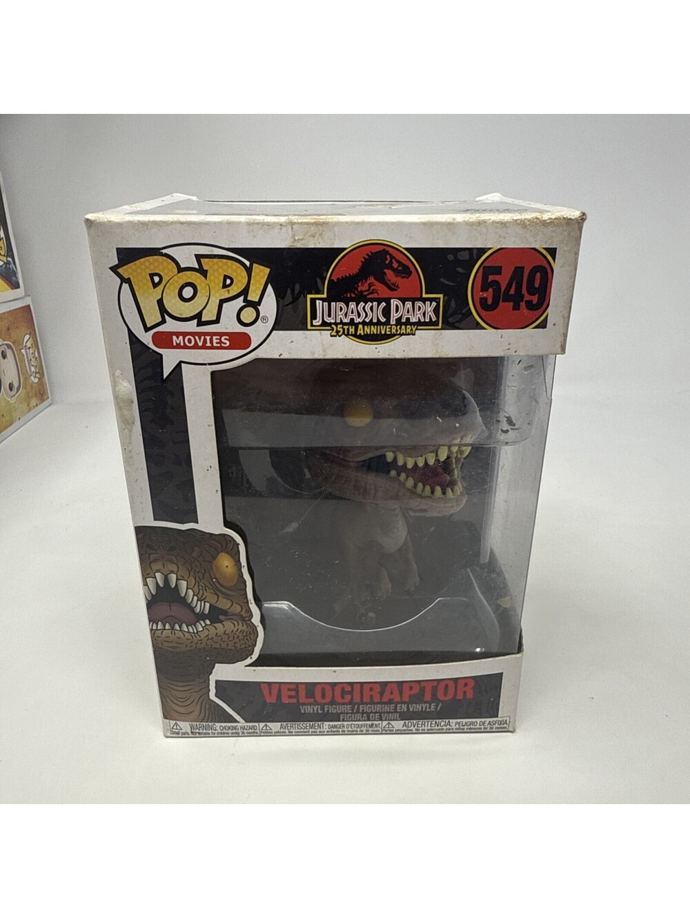 Funko POP! Movies Jurassic Park Velociraptor Vinyl Figure #549